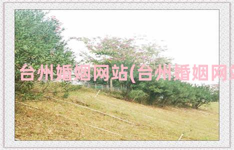 台州婚姻网站(台州婚姻网站官网)